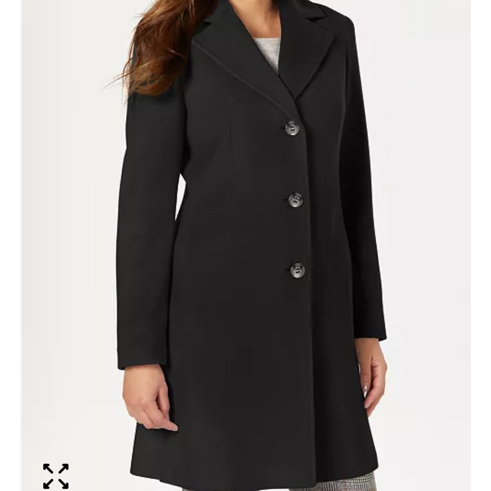 Calvin Klein Black Trench Coat